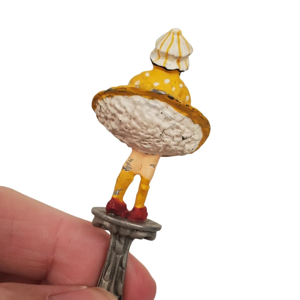 Vntg Franklin Mint "Mary Jane" Peanut Butter Candy Country Store Pewter Spoon  - Picture 9 of 11